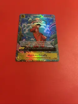 Monkey.D.Luffy (TR) OP07-109 Two Legends Foil One Piece tcg Treasure Rare - Image 2