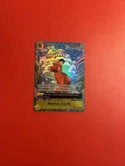 Monkey.D.Luffy (TR) OP07-109 Two Legends Foil One Piece tcg Treasure Rare - Image 4