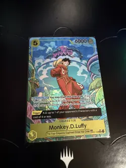 Monkey.D.Luffy (TR) OP07-109 Two Legends Foil One Piece tcg Treasure Rare - Image 1