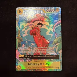 Monkey.D.Luffy (TR) OP07-109 Two Legends Foil One Piece tcg Treasure Rare - Image 1