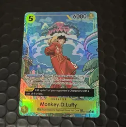 Monkey.D.Luffy (TR) OP07-109 Two Legends Foil One Piece tcg Treasure Rare - Image 1
