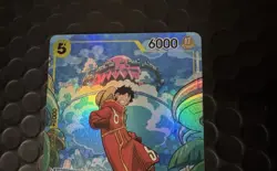 Monkey.D.Luffy (TR) OP07-109 Two Legends Foil One Piece tcg Treasure Rare - Image 2