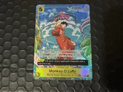 Monkey.D.Luffy (TR) OP07-109 Two Legends Foil One Piece tcg Treasure Rare - Image 1