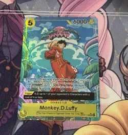 Monkey.D.Luffy (TR) OP07-109 Two Legends Foil One Piece tcg Treasure Rare - Image 1