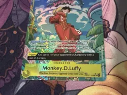 Monkey.D.Luffy (TR) OP07-109 Two Legends Foil One Piece tcg Treasure Rare - Image 3