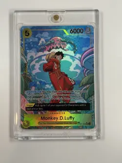 Monkey.D.Luffy (TR) OP07-109 Two Legends Foil One Piece TCG Treasure Rare - Image 1