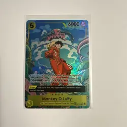 Monkey.D.Luffy (TR) OP07-109 Two Legends Foil One Piece TCG Treasure Rare - Image 1