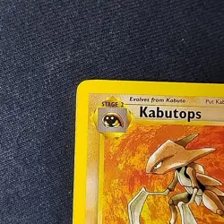 Pokemon TCG Kabutops Fossil 24/62 1st Edition Non Holo Rare LP - Image 2