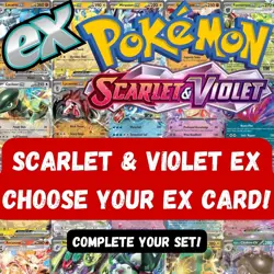 Pokemon ex - Scarlet & Violet - Choose Your Card! Double Rare NM English US Sell - Image 1