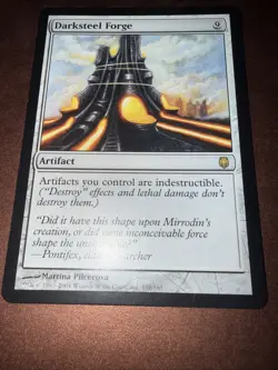 Darksteel Forge Mirrodin MRD Rare English Non Foil Old Border NM - Image 1