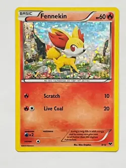 Fennekin - 3/12 003/012 McDonald's Promos 2014 Rare Holo Pokemon NM/LP - Image 1