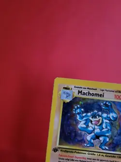 Pokemon Karte/card - Machomei Machamp 8/102 - Base Set 1. Edition VG-Excellent - Image 2