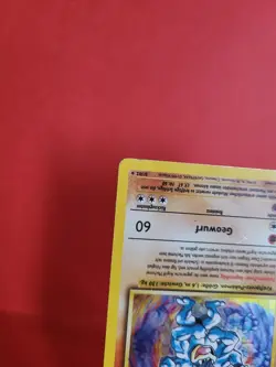Pokemon Karte/card - Machomei Machamp 8/102 - Base Set 1. Edition Very Good - Image 4