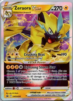 Zeraora VSTAR - Promo SWSH: Sword & Shield Promo Cards SWSH265 NM - Image 1