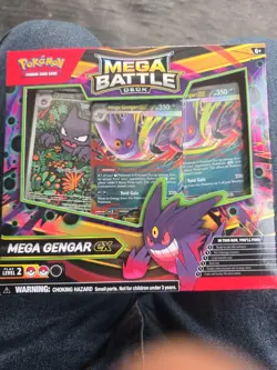 Pokemon TCG Mega Battle Deck Mega Gengar EX Sealed Box Rare Discontinued - Image 1