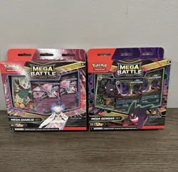 Pokemon Mega Gengar EX Mega Diancie EX Battle Deck Box Set of 2 Brand New Sealed - Image 1