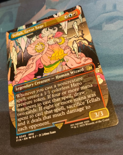 Tellah, Great Sage (Borderless) - Final Fantasy - Rare - NM (see pics) MTG - Image 3