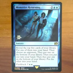 Memories Returning - Prerelease Foil Promo - Final Fantasy VIII MTG FF8 - Image 1