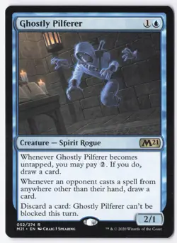 Ghostly Pilferer Normal R Core Set 2021 52 NM - Image 1