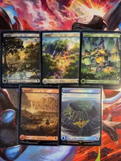 Lands Set (Chocobo Track Foil) Commander: Final Fantasy Foil - Image 1