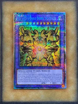 Yugioh The Unstoppable Exodia Incarnate MP25-EN008 Starlight Rare 1st Ed NM - Image 1