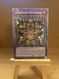 YUGIOH THE UNSTOPPABLE EXODIA INCARNATE STARLIGHT RARE MP25-EN008 1ST EDITION - Image 1