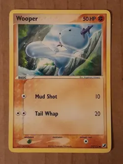 Pokemon Wooper 79/115 ex Unseen Forces NM-MT See Pictures - Image 1