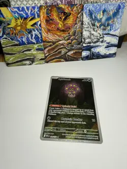 Pokemon Card TCG Spiritomb 148/132 Illustration Rare Mega Evolution English NM - Image 1