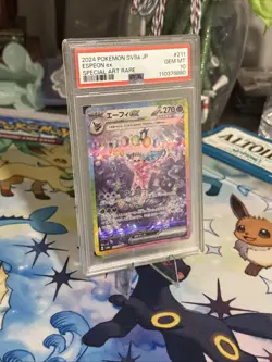 Pokemon 2024 Terastal Festival Espeon EX SAR 211/187 Japanese Edition PSA 10 - Image 1