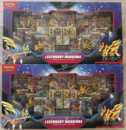 (Lot Of 2) Pokemon TCG Legendary Warriors Premium Collection (Factory Sealed) - Image 1