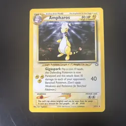 Ampharos 1st Edition (2000) Pokemon Neo Genesis HOLO NM 1/111 - Image 1