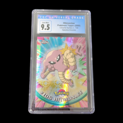 Hitmonlee Topps Chrome Spectra Pokemon 2000 CGC 9.5 Refractor #106 Gem Mint - Image 1