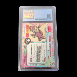 Hitmonlee Topps Chrome Spectra Pokemon 2000 CGC 9.5 Refractor #106 Gem Mint - Image 2