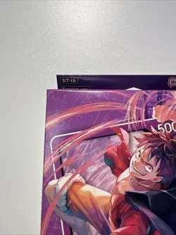 One Piece TCG English: Starter Deck -Purple Monkey.D.Luffy- [ST18] NEW SEALED - Image 5