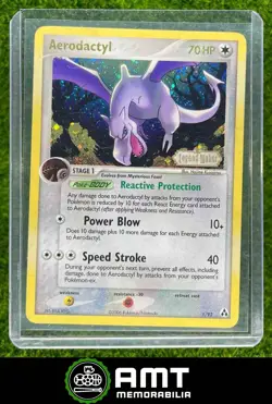 2006 Pokemon EX Legend Maker #1/92 Aerodactyl Reverse Holo - Image 1