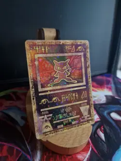 Ancient Mew Pokemon: The Movie 2000 Holo Promo Card Small Swirl LP - Image 2