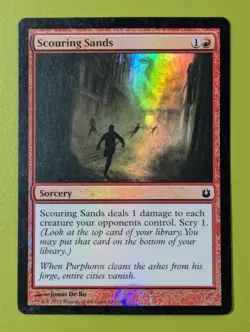 FOIL Scouring Sands x1 Born of the Gods 1x MTG Magic the Gathering - Image 1