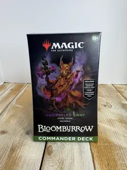 MTG Magic the Gathering Bloomburrow Commander Deck Squirreled Away - Image 1