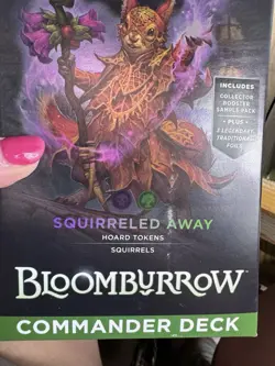 MTG Magic the Gathering Bloomburrow Commander Deck Squirreled Away - Image 3