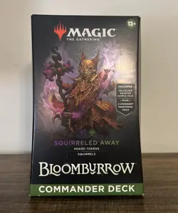 Magic: The Gathering Bloomburrow Commander Deck - Squirreled Away New Sealed - Image 1