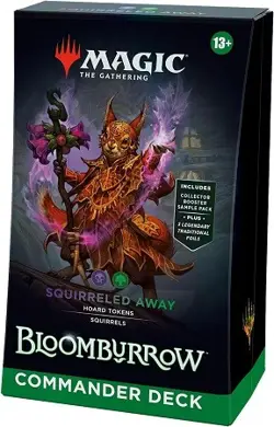 Magic The Gathering Bloomburrow Squirreled Away Commander Deck - Image 1