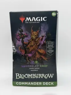 Bloomburrow Commander Deck - SQUIRRELED AWAY MTG Brand New Sealed - Image 1