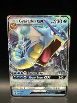 Gyarados GX SM212 - Pokemon Sun & Moon Black Star Promo Card - NM - Image 1