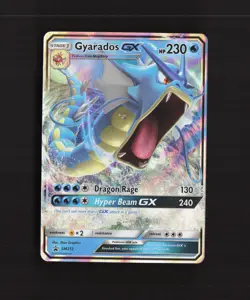 Gyarados GX SM212 Sun & Moon Black Star Promo Holo Pokemon Card NM - Image 1
