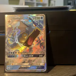Gyarados GX SM212 Sun & Moon Black Star Promo Holo Pokemon Card NM - Image 2