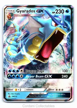 Gyarados GX SM212 - SM Black Star Promo - Pokemon Card - Near Mint - Image 1