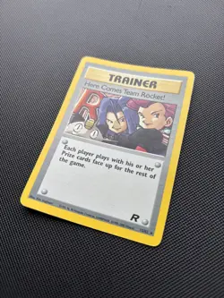 Pokemon Card Team Rocket Set Holo Here Comes Team Rocket 15/82 WOTC - Image 3