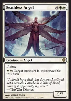 Deathless Angel -Foil Light Play MTG Rise of the Eldrazi - Image 1