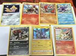 7 Legendary Pokemon Cards (Jirachi, Entei, Groudon, Kyogre And More) 7 Total - Image 1