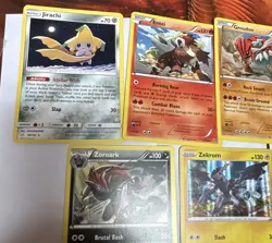 7 Legendary Pokemon Cards (Jirachi, Entei, Groudon, Kyogre And More) 7 Total - Image 2